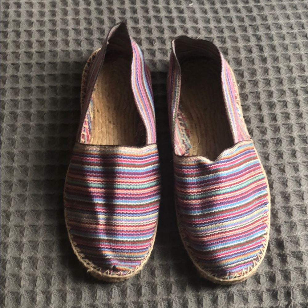 Espadrilles, worn once